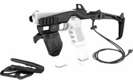 Recover Tactical - 20/20N Stabilizer Brace W/ Strap - Full Kit - Low/High Charging Handles - Black - 2020NMG-01