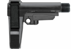 SB Tactical SBA3 Pistol Brace w/Milspec Carbine Buffer Tube 5 Position - SBBSBA301SB