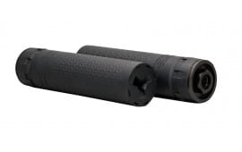 Advanced Armament Ranger 5 RBP 6mm Haynes 282 1.375 HUB Direct Thread Rifle Suppressor, Black - 65018- BLK