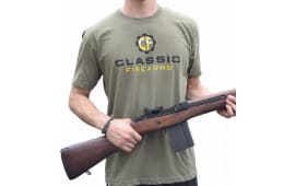 Classic Firearms T-Shirt - Military Green