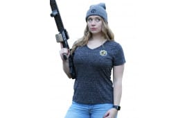 Classic Firearms Women's V-Neck T-Shirt - Heather