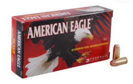 Federal AE40R3 American Eagle 40 S&W 165 gr Full Metal Jacket (FMJ) - 50rd Box