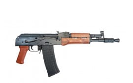 Pioneer Arms Polish Hellpup 5.56 Nato Forged Trunnion AK Pistol, Original Polish Laminated Wood Furniture, 11.73" Bbl, 1-30 Rd Mag- AK0031-FT-W-556