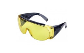 Allen 2170 Shooting & Safety Fit-Over Glasses 100% UV Rated Yellow Lens