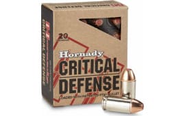 Hornady 90900 Critical Defense 45 ACP 185 GR Flex Tip Expanding - 20rd Box