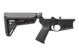 Aero Precision AR15 Complete Lower Receiver with MOE Grip & SL Carbine Stock - Anodized Black - APAR501194