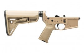 Aero Precision AR15 Complete Lower Receiver with FDE MOE Grip & SL Carbine Stock - FDE Cerakote - APAR501195