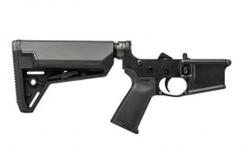 Aero Precision AR15 Complete Lower Receiver with MOE Grip & SL-S Carbine Stock - Anodized Black - APAR501196