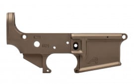 Aero Precision AR15 Stripped Lower Receiver, Gen 2 with Trigger Guard - Kodiak Brown Anodized - APAR501204C