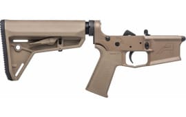 Aero Precision M4E1 Complete Lower Receiver with MOE SL Grip and SL Carbine Stock - Cerakote FDE - APAR600126