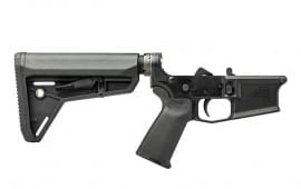Aero Precision M4E1 Complete Lower Receiver with MOE Grip & SL Carbine Stock - Anodized Black - APAR600185