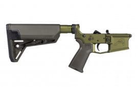 Aero Precision M4E1 Complete Lower Receiver with MOE Grip & SL-S Carbine Stock - ODG Anodized - APAR600568