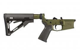 Aero Precision M4E1 Complete Lower Receiver with MOE Grip & CTR Carbine Stock - ODG Anodized - APAR600572