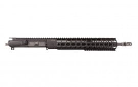 Aero Precision M4E1 Enhanced 14.5" 5.56 M4 Carbine Length Barrel Complete Upper Receiver with 12" Quad Rail Handguard - Anodized Black - APAR640231Q32
