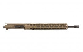 Aero Precision M4E1 Enhanced 18" 5.56 Rifle Length Complete Upper Receiver with 15" Enhanced M-LOK Handguard - Cerakote FDE - APAR640252M8
