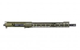 Aero Precision M4E1 Threaded 16" 5.56x45mm Mid-Length Complete Upper Receiver with ATALS S-ONE Handguard - OD Green Anodized - APAR700179M7