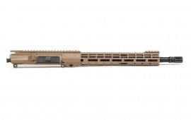 Aero Precision M4E1 Threaded Complete Upper, 14.5" 5.56 Carbine Length Barrel, 12" M-LOK ATLAS S-ONE Handguard - FDE Cerakote - APAR700314M32