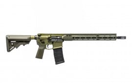 Aero Precision M4E1 Pro AR-15 Rifle, 16" 5.56 NATO Mid-Length Barrel, 15” MOD 4 Handguard, Ambi Controls, B5 Furniture - OD Green Anodized -APCR640477