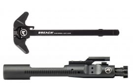 Aero Precision AR15 BREACH Charging Handle with Large Lever in Anodized Black & 5.56 PRO Series BCG - APCS100837