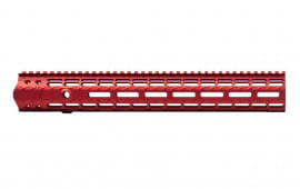 Aero Precision M5 15" Enhanced M-LOK Handguard, Gen 2 - Bordeaux Red Anodized - APRA308480C