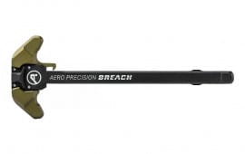 Aero Precision - AR-15 BREACH Ambi Charging Handle with Small Lever - OD Green - APRA700130C