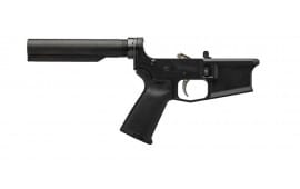 Aero Precision M4E1 Carbine Complete Lower Receiver wtih Nickel Boron Trigger, Magpul MOE Grip, No Stock - Anodized Black - APSL100403