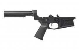 Aero Precision M5 (.308) Carbine Complete Lower Receiver with MOE Grip, Nickel Boron Trigger, No Stock - Anodized Black - APSL100406