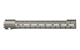 Aero Precision AR15 15" ATLAS S-ONE M-LOK Handguard - Clear Anodized - APSL100542