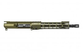 Aero Precision M4E1 Threaded 10.5" 5.56 Carbine No Forward Assist Complete Upper wtih 9.3" M-LOK ATLAS S-ONE Handguard - OD Green Anodized - APSL100625