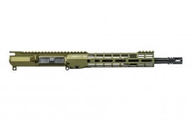 Aero Precision M4E1 Threaded 12.5" 5.56 Carbine No Forward Assist Complete Upper with 10.3" M-LOK ATLAS R-ONE Handguard - OD Green Anodized - APSL100632