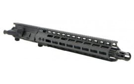 Charlie Bravo AR-15 Upper Assembly w/ 16" Barrel, .300 AAC Blackout Caliber with 15" Free Float Tactical M-Lok Handguard - No BCG or Charging Handle