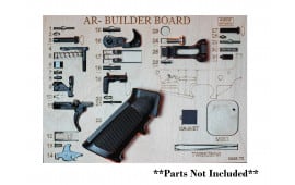 AR Builder Board, AR15 Parts Assembly Guide - Fool Proof Build Guide Template Board From Edge Independent Product Developers – AR-BUILDER-BOARD
