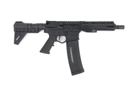 ATI Alpha Maxx Semi-Automatic AR-15 Pistol, 5.56 NATO/.223 Remington, 7.5" Barrel, M-LOK Handguard, 60 Round Magazine, Brace, Black - ATIGOMX556MLP760