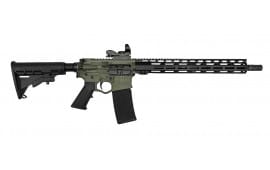 American Tactical Omni Maxx Hybrid 16" 5.56 Nato, Semi-Auto AR-15 Rifle W /15" M-LOK Rail,1- 30 Rd Mag, Red Dot Optic, BFG/Black - ATIGOMX556ML15DSBFG