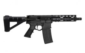 ATI Omni Hybrid MAXX AR15 Pistol, 5.56 7.5" BBL, 7" Keymod, Plum Crazy LPK w/ SBM4 Brace - ATIGOMX556ML7P4PB