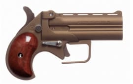 Bearman - Big Bore 9mm Derringer Burnt Bronze Cerakote with Rosewood Grips - BBG9BZR