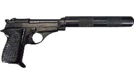 Beretta M-71 Pistol .22LR W / Faux Suppressor, Semi-Auto, Surplus - Good to Excellent Condition