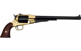 Traditions R496496 1858 Black Powder Revolver .44 Cal 12" Barrel Brass and Walnut Finish - No FFL Required