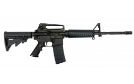 Used Bushmaster XM15 Patrolman, Semi-Auto AR-15 Rifle, 16" Barrel w/ A2 Front Sight, Flat Top Upper, (1) 30rd Magpul Magazine - Surplus Good Condition