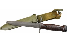 BM-59 Bayonet w/ Scabbard - Brown Handle