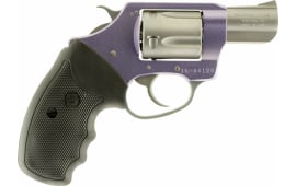 Charter Arms Lavender Lady 32 H&R Revolver, 2" Lavender Stainless Steel - 53240