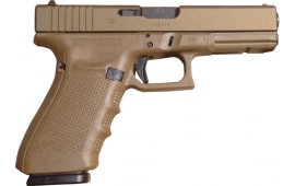 Glock 20 Gen 4 10mm Pistol, 4.6" 15rd FDE- PG2050203FDE
