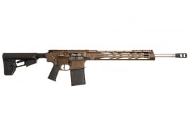 Red Arrow Weapons RAW10MB Semi-Automatic 6.5 Creedmoor AR-10 Style Rifle, Midnight Bronze, 20" Stainless Fluted Barrel, Magpul Furniture