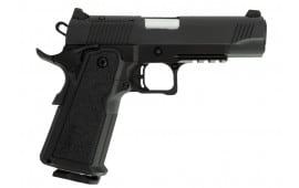 Tisas 1911 Carry B9R DS 9mm 4.25 Barrel 17rd Semi-Auto Pistol With Flared Magwell, Ambi Safety - Optics Ready