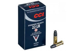 CCI Standard Velocity .22 LR 40 GR Ammo, LRN Bullet - 50rd Box