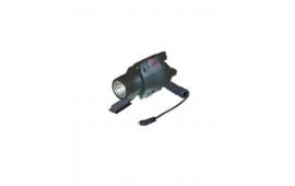 Sun Optics Optics Laser Light 250 Lumens w/Strobe Clear Lens, Green Laser, Pressure Cord Black Finish -CLF-SG