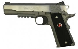 Colt 1911 Delta Elite Rail Gun 10MM Pistol, 5" 8rd Brushed Stainless Steel - O2020RG
