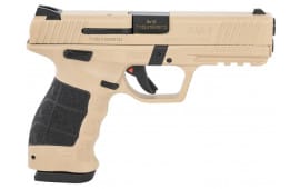 SAR USA Safari Semi-Automatic 9mm Pistol, 3.80" Barrel, 17+1 Capacity, Picatinny Rail - FDE - SAR9SA