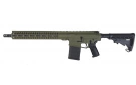 CMMG Resolute Mk3 Semi-Automatic .308 Win Rifle, 16.1" Barrel, 15" MLOK Handguard, 20+1 Capacity - Sniper Green Cerakote - 38A030C-MISC