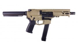 CMMG 99A17BE-CT 9mm Semi-Auto Pistol Banshee MKGS 5" barrel 33rd magazine Coyote Tan